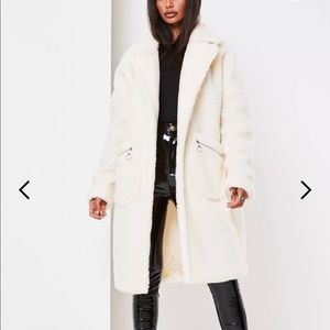 Missguided Teddy Coat
